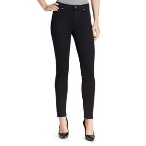 7 For All Mankind Slimmy Luxe High-Waist Skinny Jean - Black